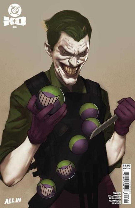 DC K.O. #4 (Cover H Ben Oliver Face-Off Variant)