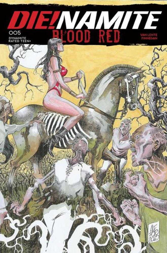 Die!Namite: Blood Red #5 (Cover B Alessio Fortunato Variant)