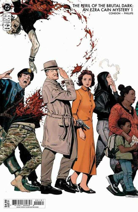 The Peril of the Brutal Dark: An Ezra Cain Mystery #1 (Cover E Álvaro Martínez Bueno Connecting Variant)