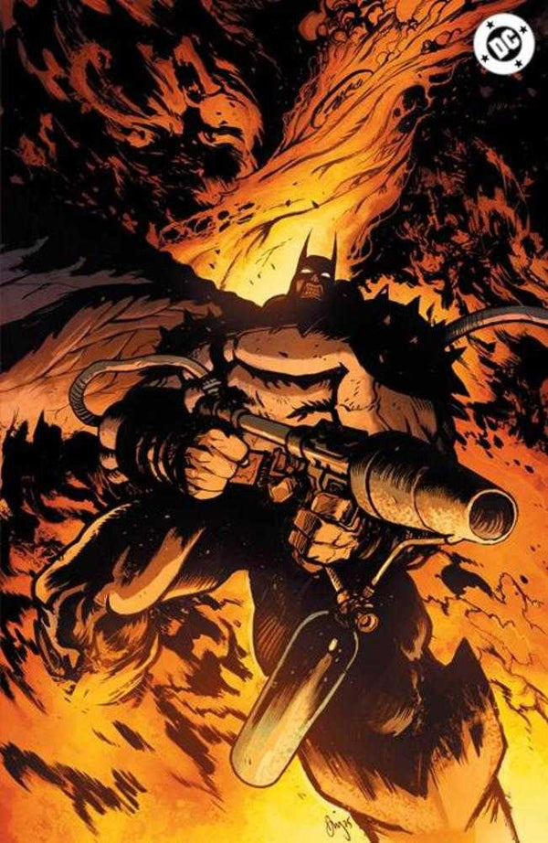 Absolute Batman 2025 Annual #1 (2nd Printing Daniel Warren Johnson Flamethrower Foil Virgin Variant)
