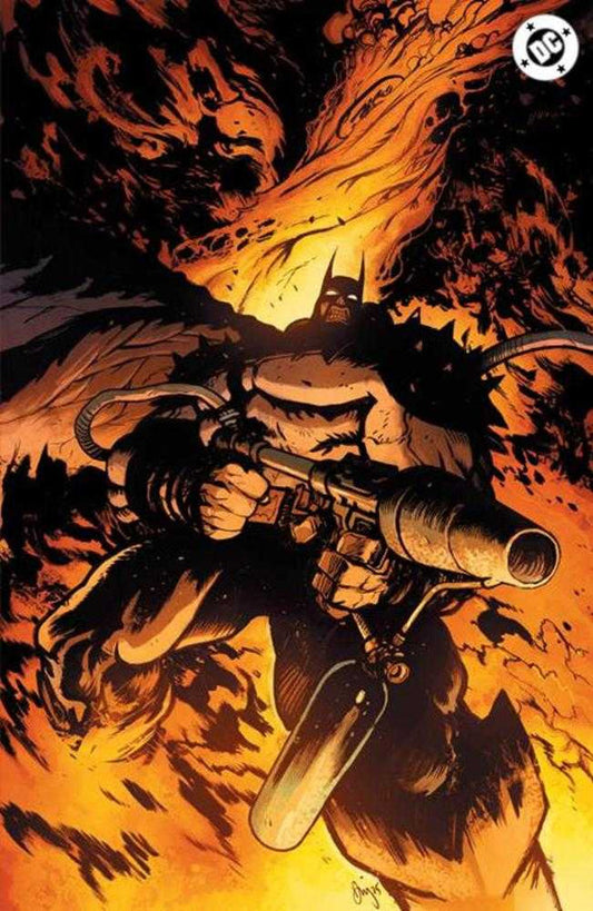 Absolute Batman 2025 Annual #1 (2nd Printing Daniel Warren Johnson Flamethrower Foil Virgin Variant)