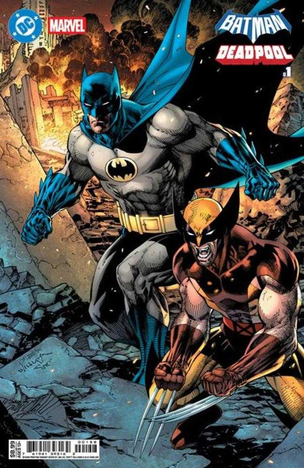 DC / Marvel: Batman / Deadpool #1 (2nd Printing Jim Lee)