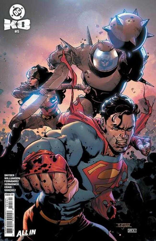 DC K.O. #5 (Cover K 1:25 INCENTIVE Mahmud Asrar Variant)