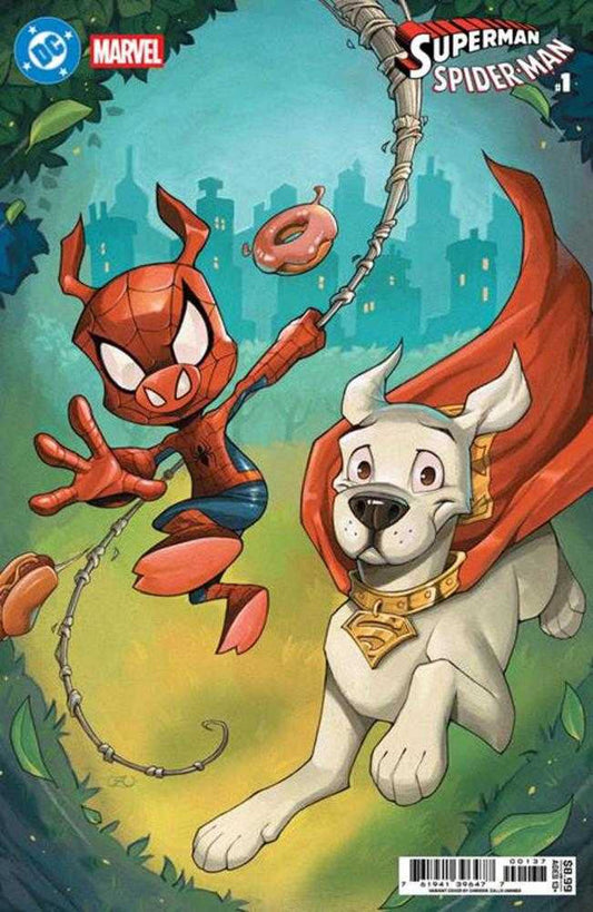 DC / Marvel: Superman / Spider-Man #1 (Cover W Chrissie Zullo Uminga Variant)