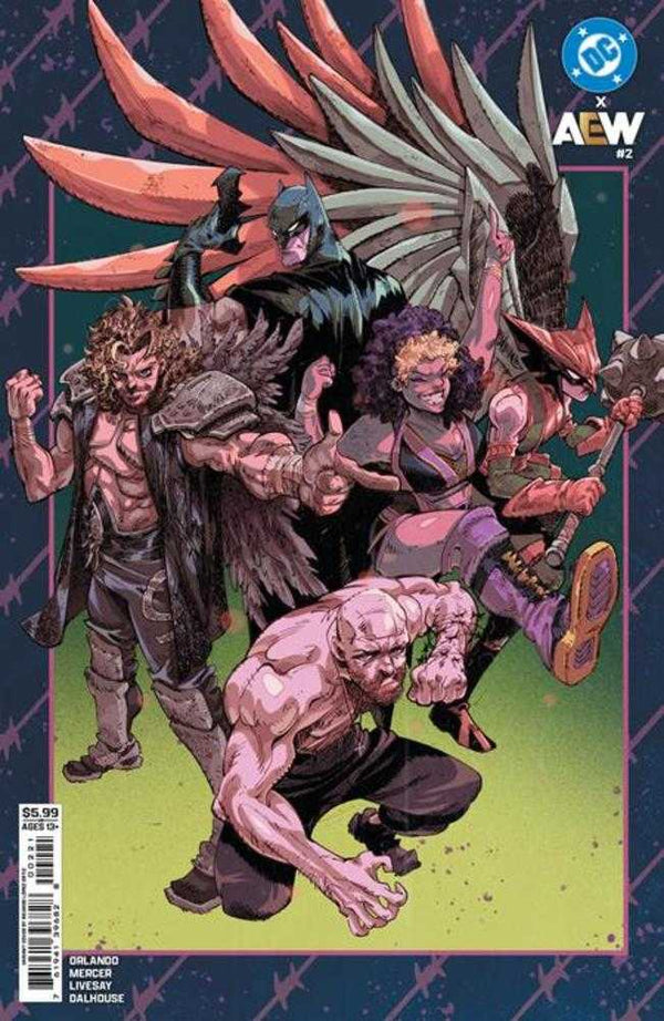 DC x AEW #2 (Cover B Ricardo López Ortiz Variant)