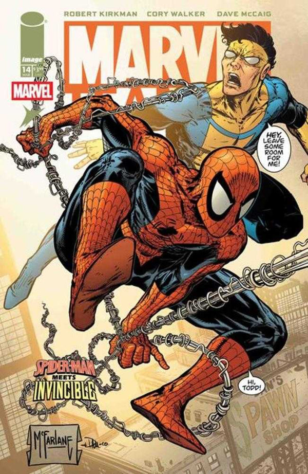 Marvel Team-Up Facsimile Edition #14 (Cover D Todd McFarlane Variant)