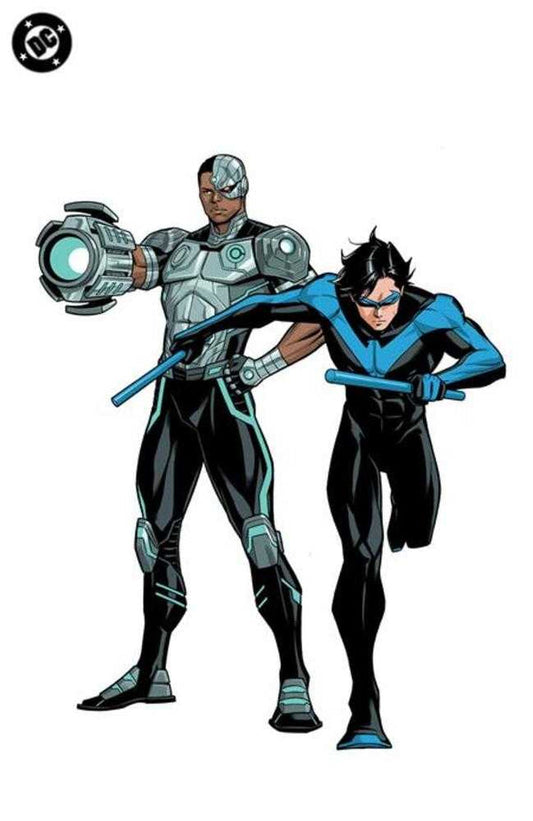 New Titans #33 (Cover F Sami Basri Corner Box Spot Foil Virgin Variant)