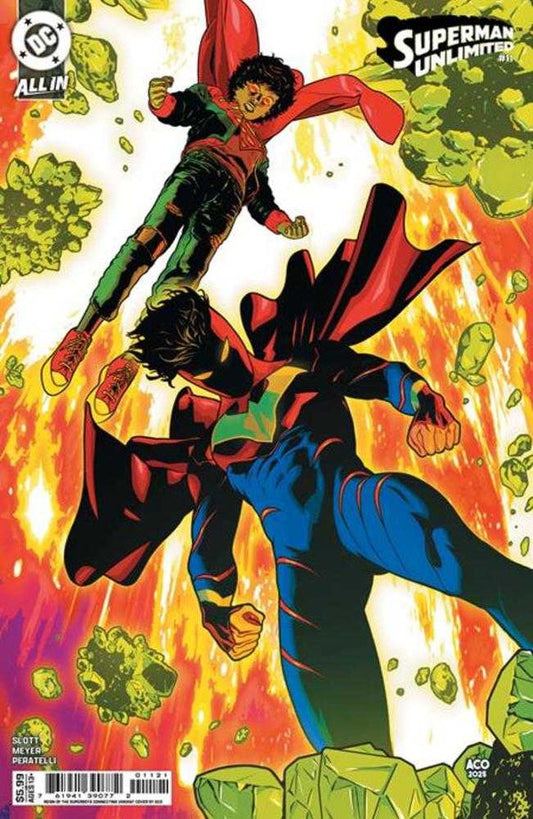 Superman Unlimited #11 (Cover G ACO Reign of the Superboys Connecting Variant)