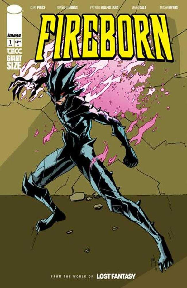 Fireborn #1 (Cover B Patrick Mulholland Invincible Homage Variant)