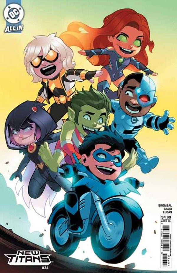 New Titans #34 (Cover C Stephen Byrne Variant)