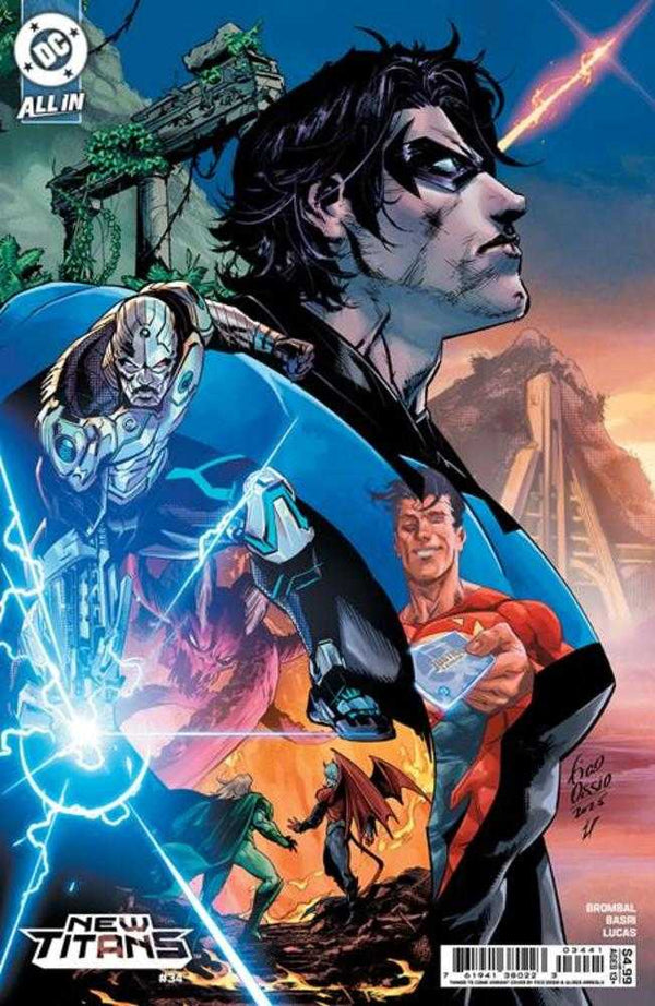 New Titans #34 (Cover D Fico Ossio Things to Come Variant)