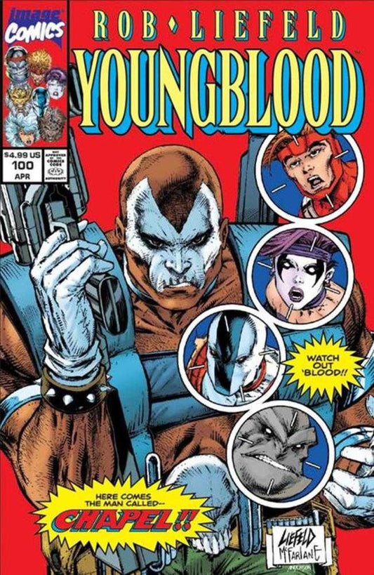 Youngblood #100 (Cover G Rob Liefeld Retro Variant)
