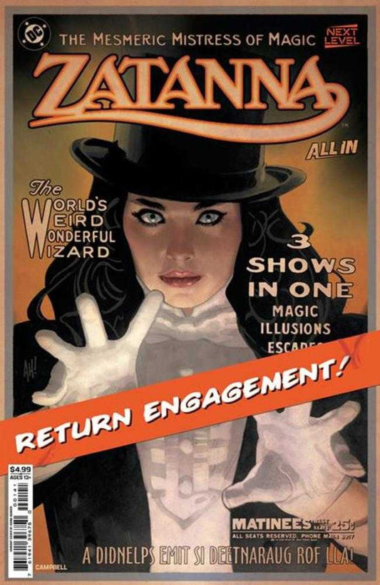 Zatanna #1 (Cover C Adam Hughes Variant)
