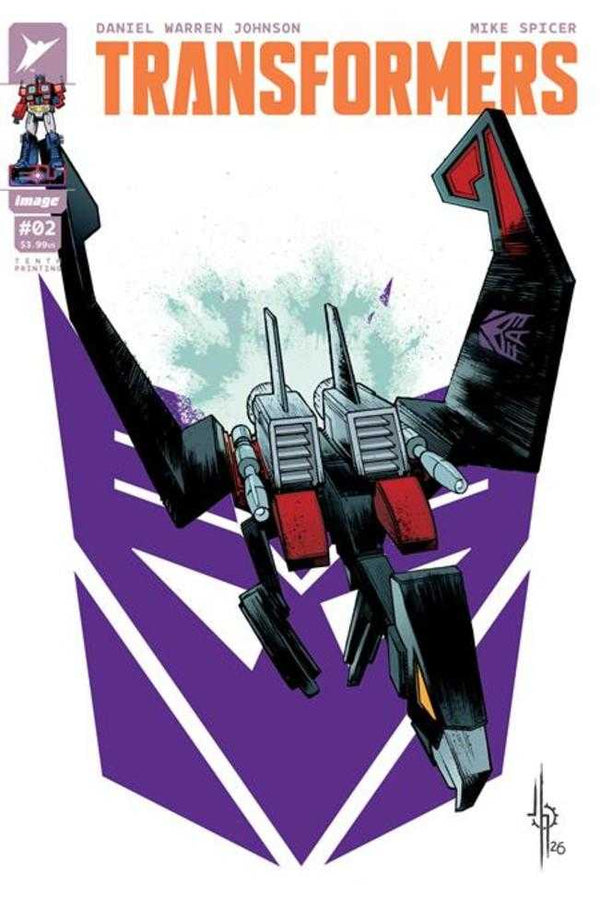 Transformers #2 10th Printing (Jason Howard Laserbeak)