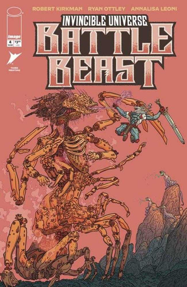 Invincible Universe: Battle Beast #4 3rd Printing Geof Darrow