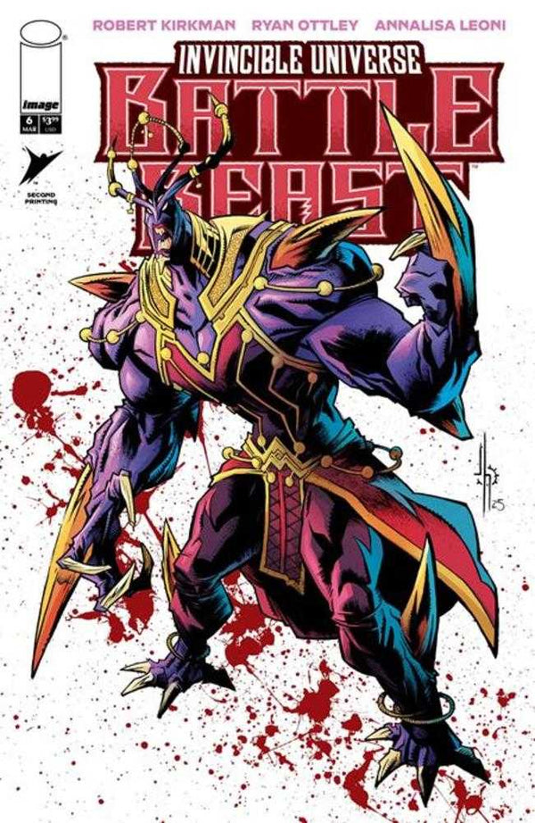 Invincible Universe: Battle Beast #6 2nd Printing Jason Howard