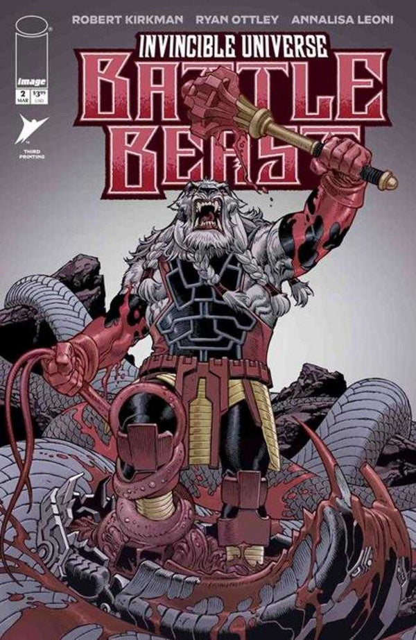 Invincible Universe: Battle Beast #2 (3rd Printing Gabriel Rodríguez)