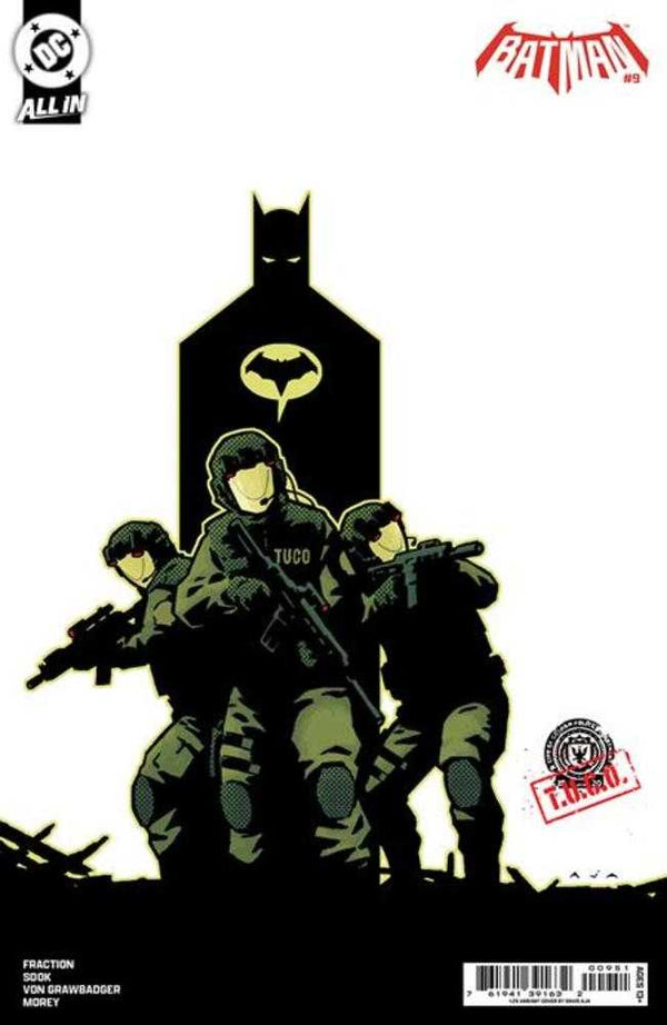 Batman #9 (Cover H 1:25 David Aja Variant)