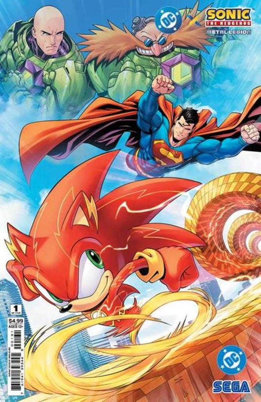 DC x Sonic the Hedgehog: The Metal Legion #1 (Cover C Serg Acuña Variant)