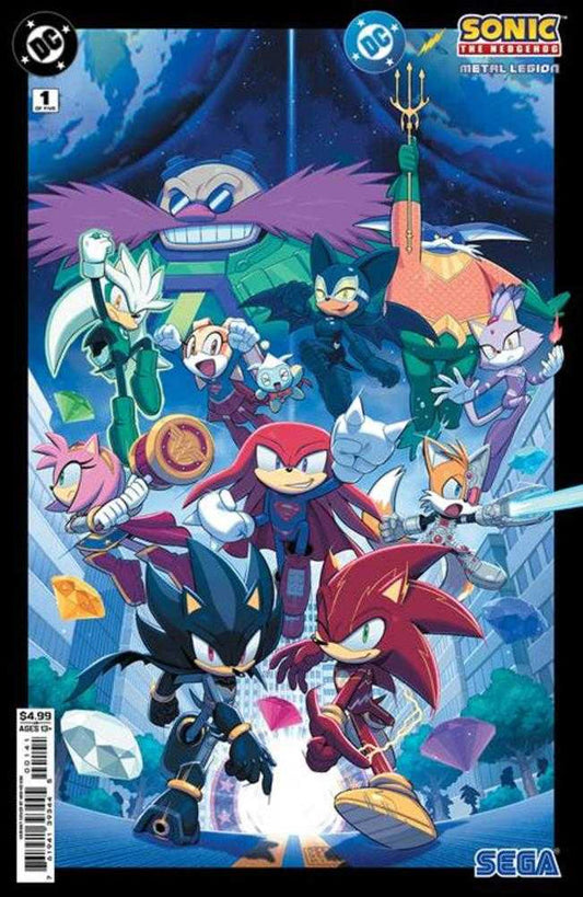 DC x Sonic the Hedgehog: The Metal Legion #1 (Cover D Min Ho Kim Variant)