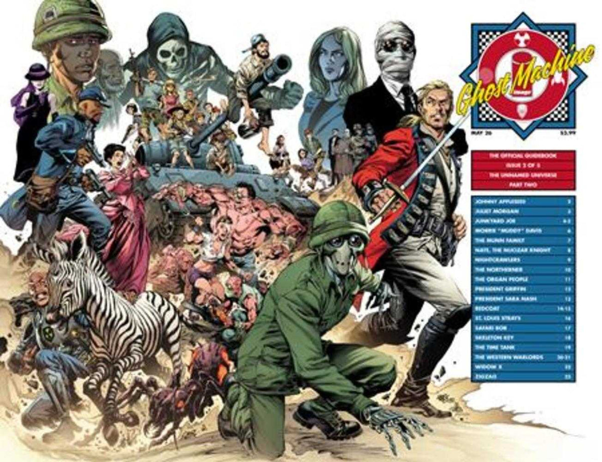 Ghost Machine: The Official Guidebook #2 (Cover C Ivan Reis Variant)