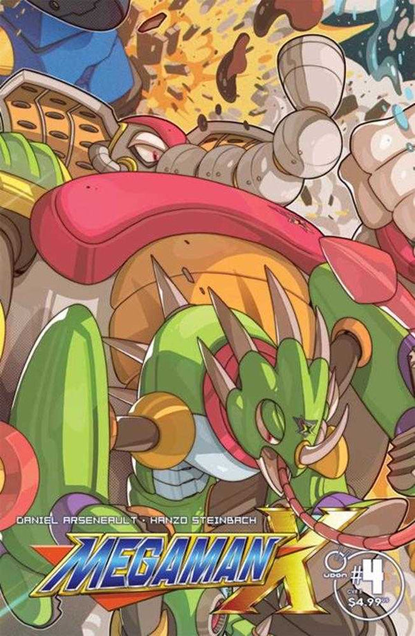 Mega Man X #4 (Cover B Edwin Huang Connecting Variant)