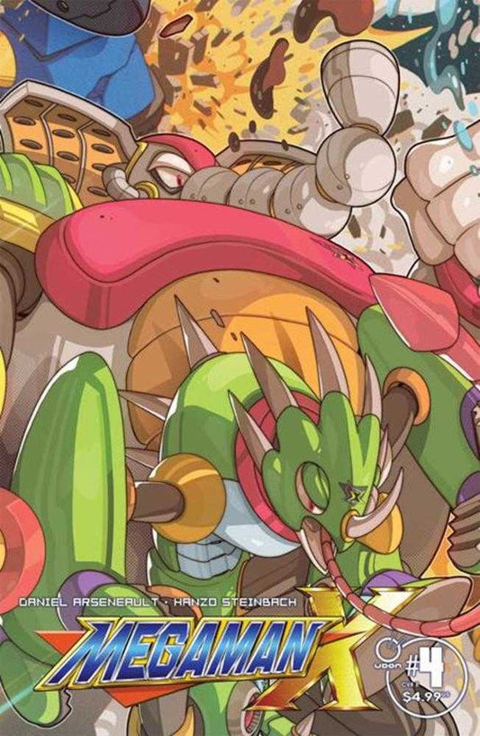 Mega Man X #4 (Cover B Edwin Huang Connecting Variant)