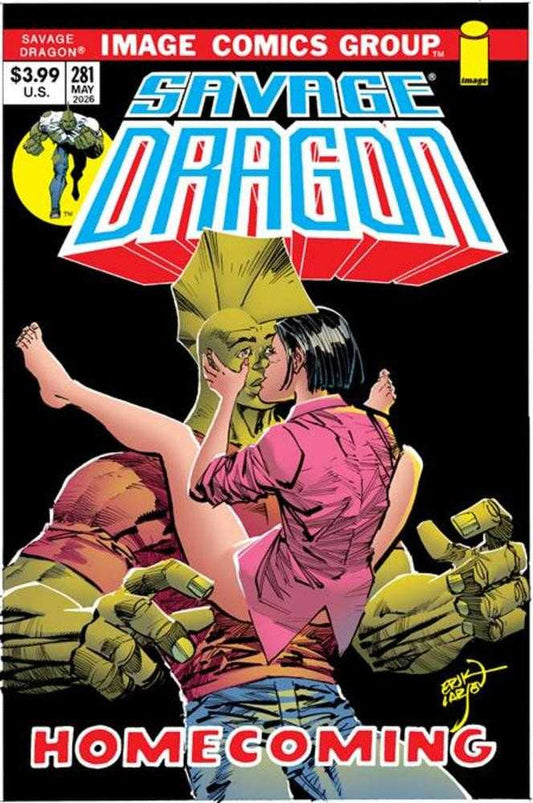 Savage Dragon #281 (Cover B Erik Larsen 70s Variant)