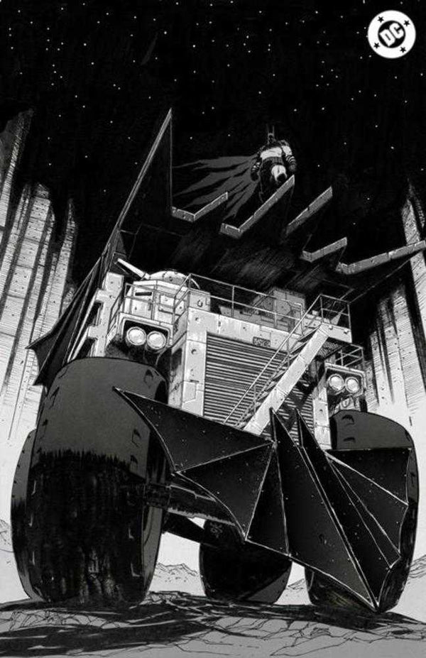 Absolute Batman 2025 Annual #1 (3rd Printing Nick Dragotta Black & White Foil Virgin Variant) (Copy)