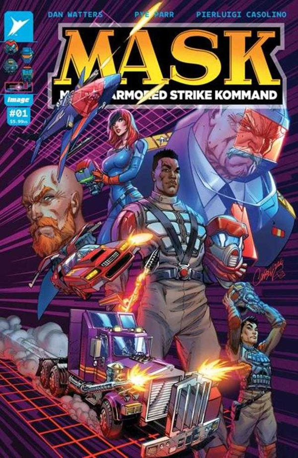 M.A.S.K. #1 (Cover O J. Scott Campbell Foil Variant)