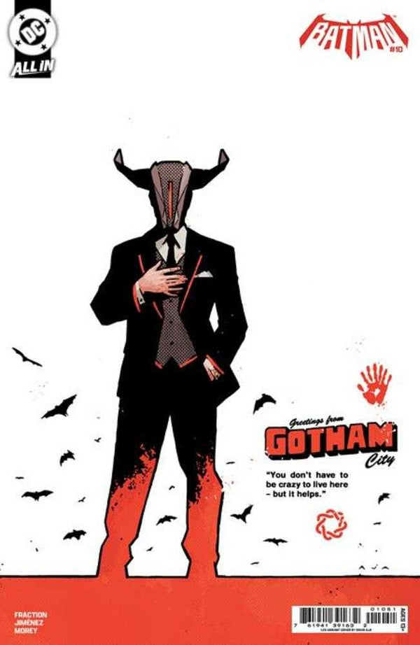 Batman #10 (Cover F 1:25 INCENTIVE David Aja Variant)