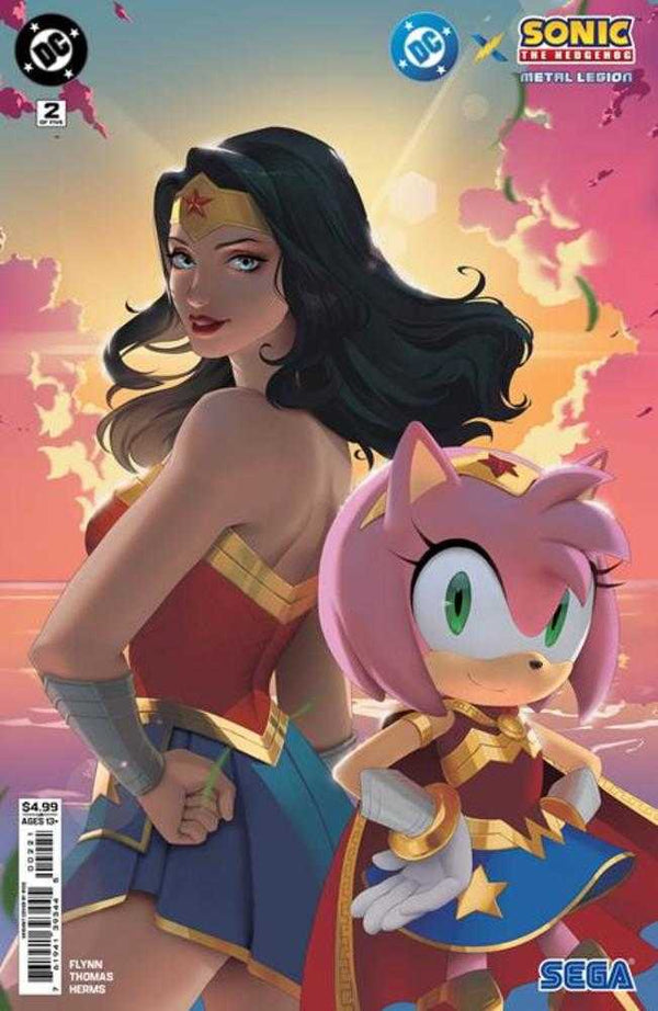 DC x Sonic the Hedgehog: The Metal Legion #2 (Cover B R1c0 Variant)