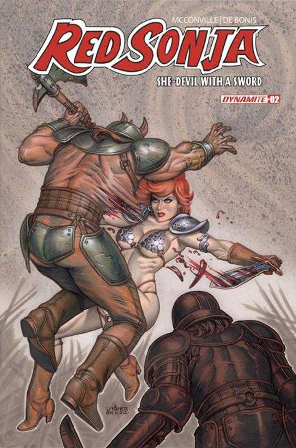 Red Sonja: She-Devil with a Sword #2 (Cover C Joseph Michael Linsner Variant)