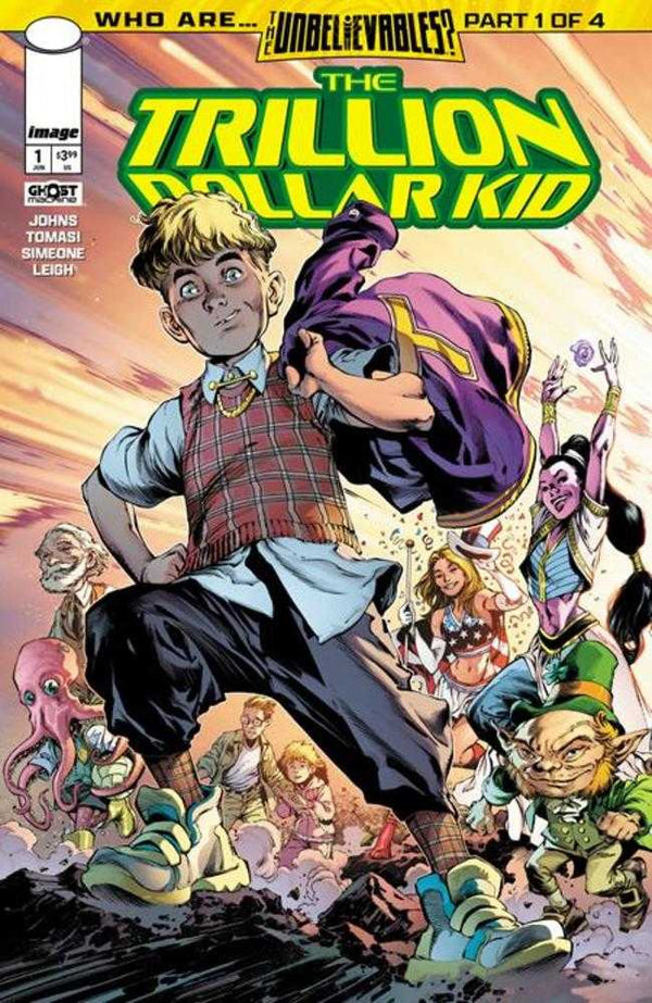 The Trillion Dollar Kid #1 (Cover B Ivan Reis Connecting Variant)