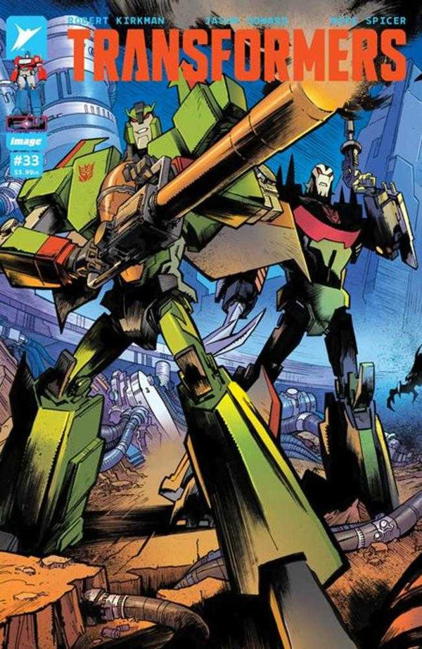 Transformers #33 (Cover C Jason Howard Connecting Variant)