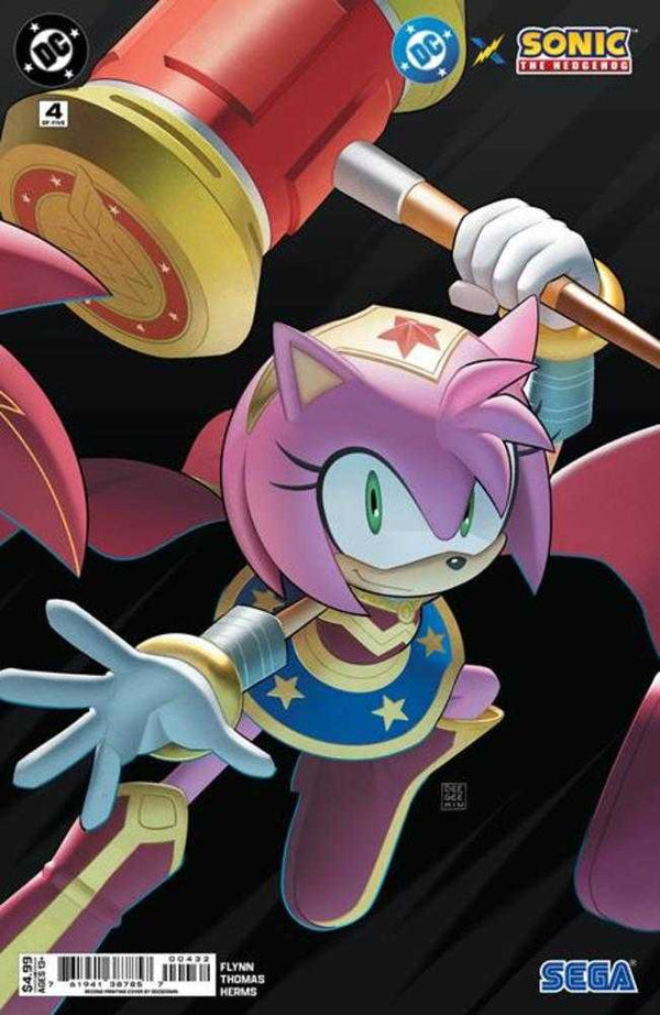 DC x Sonic the Hedgehog #4 (2nd Printing Min Ho Kim Connecting Variant)