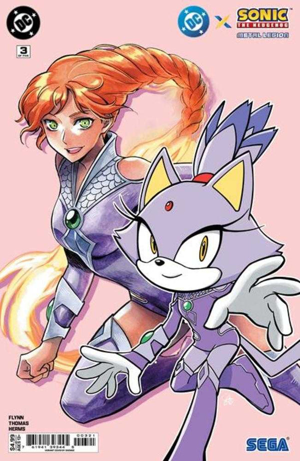 DC x Sonic the Hedgehog: The Metal Legion #3 (Cover B Saowee Variant)