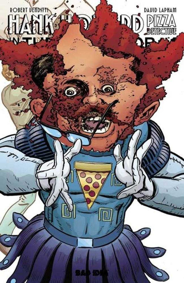 Hank Howard, Pizza Detective: The Inside Job #1 (Cover B David Lapham Cronenberg Homage Variant)