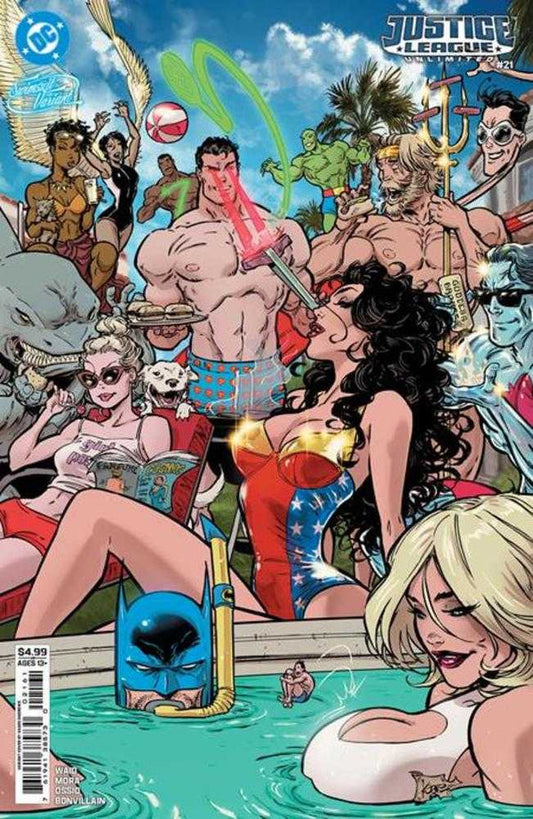 Justice League Unlimited #21 (Cover F Kaare Andrews Swimsuit Variant)