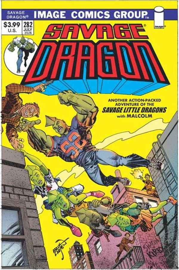 Savage Dragon #282 Cover B Erik Larsen Variant