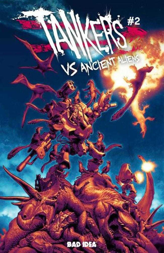 Tankers vs. Ancient Aliens #2 (Cover B Lewis LaRosa Variant)