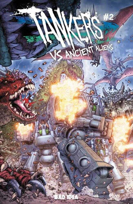 Tankers vs. Ancient Aliens #2 (Cover C Juan José Ryp Variant)