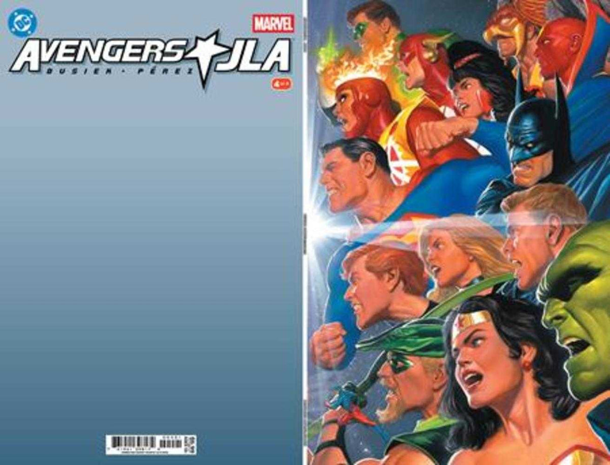 Avengers / JLA #4 Facsimile Edition 2026 Alex Ross Connecting Virgin Variant
