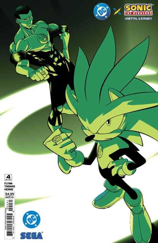 DC x Sonic the Hedgehog: Metal Legion #4 (Cover C Daniele Di Nicuolo Variant)