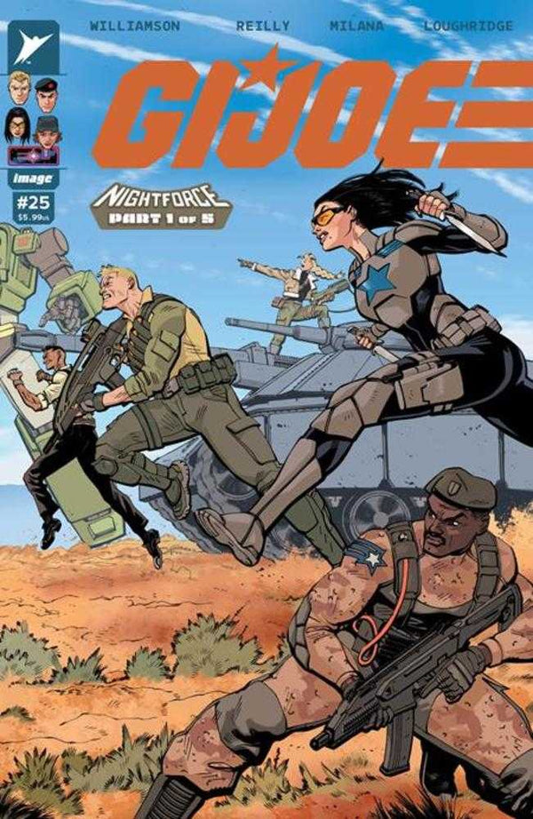 G.I. Joe #25 Cover I Tom Reilly Foil Variant