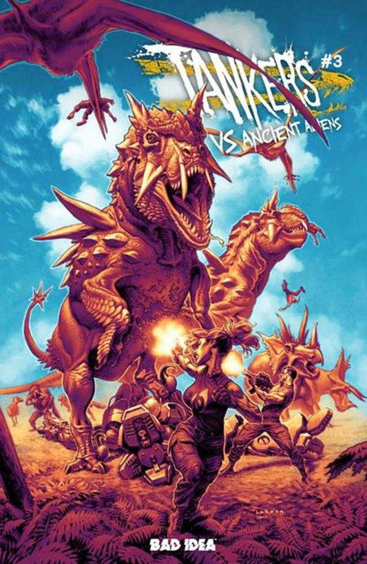 Tankers vs. Ancient Aliens # 3 Cover B Lewis LaRosa Variant