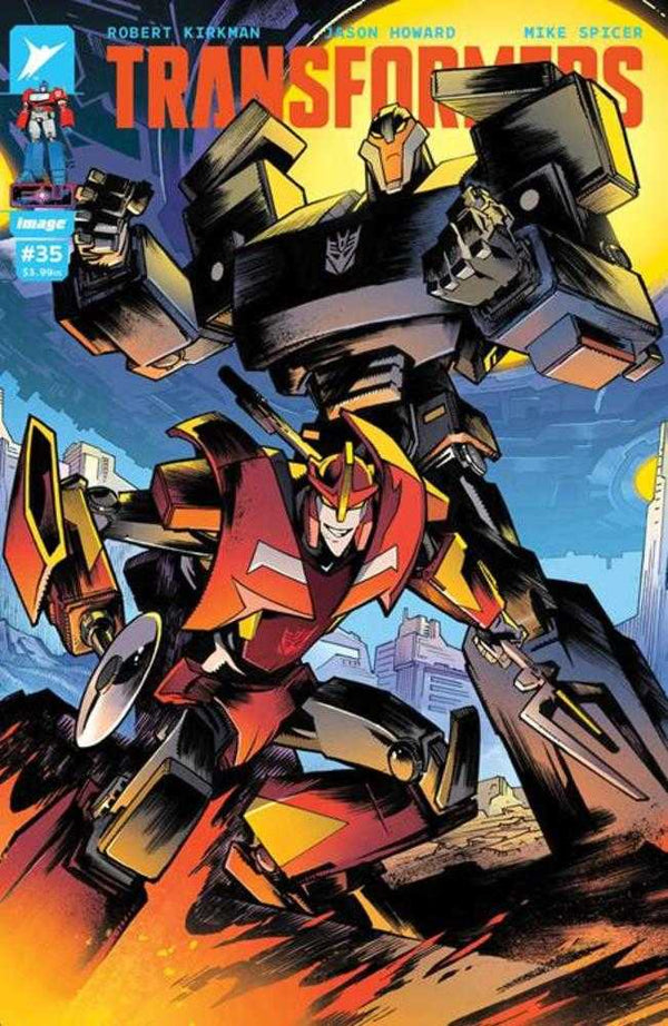 Transformers #35 (Cover C Jason Howard Connecting Variant)