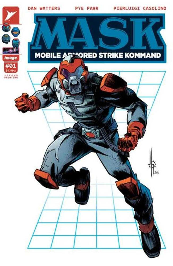 M.A.S.K. #1 (2nd Printing Jason Howard)