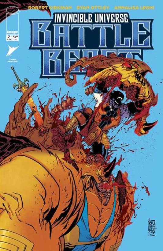 Invincible Universe: Battle Beast #7 (3rd Printing Giuseppe Camuncoli)