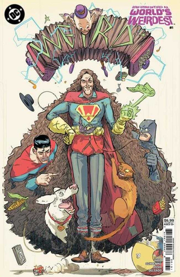 Batman / Superman / Weird Al: World's Weirdest #1 Cover C Riley Rossmo Variant